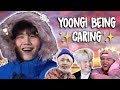 yoongi being the soft & caring man that he is