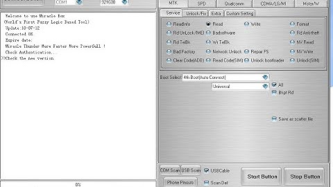 Miracle box 2.82 crack / start button not working / error fix problem solve 100% Miracle thunder new