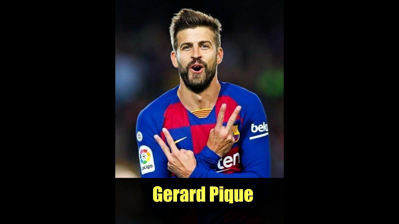 Gerard Piqué – Legend Wall Of Barcelona 