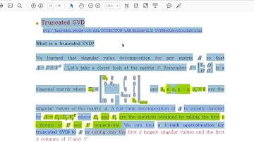 2017-S-Math Modeling Math for ML 3. Truncated SVD