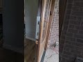 Flushbolts and Security Strike Plate On French Doors