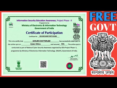 Certificate gov