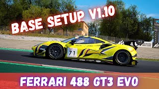 Ferrari 488 Gt3 Evo Base Setup Free Acc V1.10