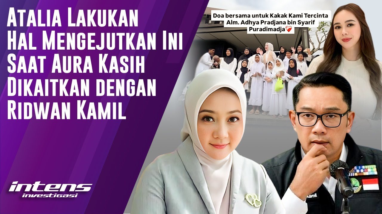 Atalia Lakukan Hal Ini Saat Aura Kasih Dikaitkan Dengan Ridwan Kamil | Intens Investigasi | Eps 6129