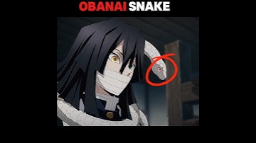 obanai snake name Kaburamaru.🐍☠️#fyp#kny#foryou#demonslayer