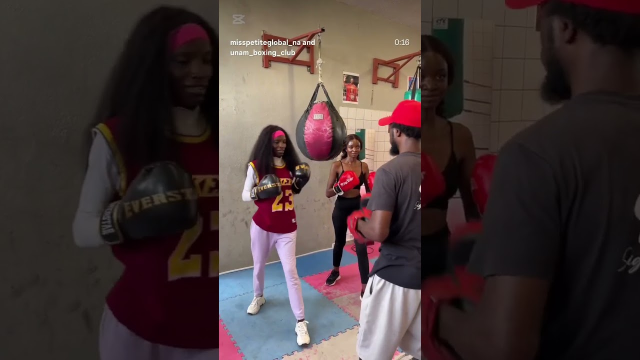 nice for having me as your personal trainer 💎🇳🇦🥊 