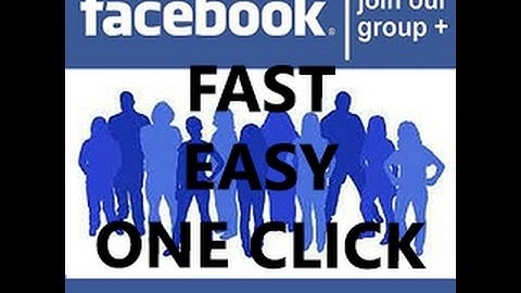 Invite/Add All Friends To Facebook Group !!!JUST ONE CLICK!!! 2018 New