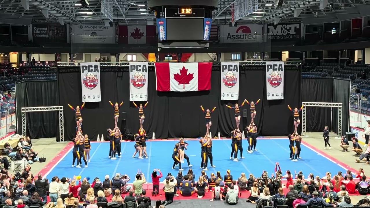 Queen's University Cheerleading PCA 25-26 Run 1