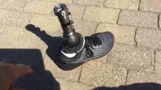 7 Months Out From My Amputation & Having Fun With My Feet