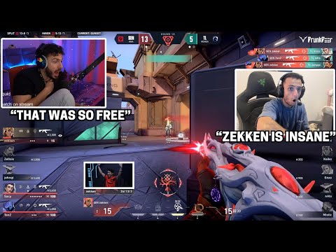 Tarik & FNS React to Zekken 4K and SENTINELS Defeat Team Liquid