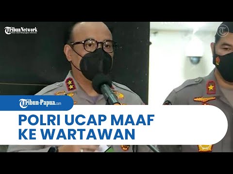 Permintaan Maaf Polri