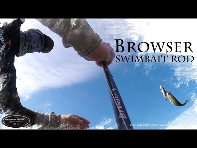 New Savage Gear Browser Swimbait Rods 