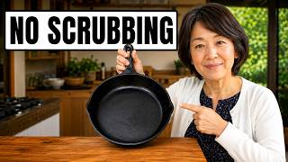 How the Japanese Keep a Cast Iron Pan Non-Stick for 100 Years (No Scrubbing, No Chemicals)
