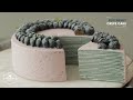 21 Layer! 블루베리 크레이프 케이크 만들기 : Blueberry Crepe Cake Recipe | Cooking tree