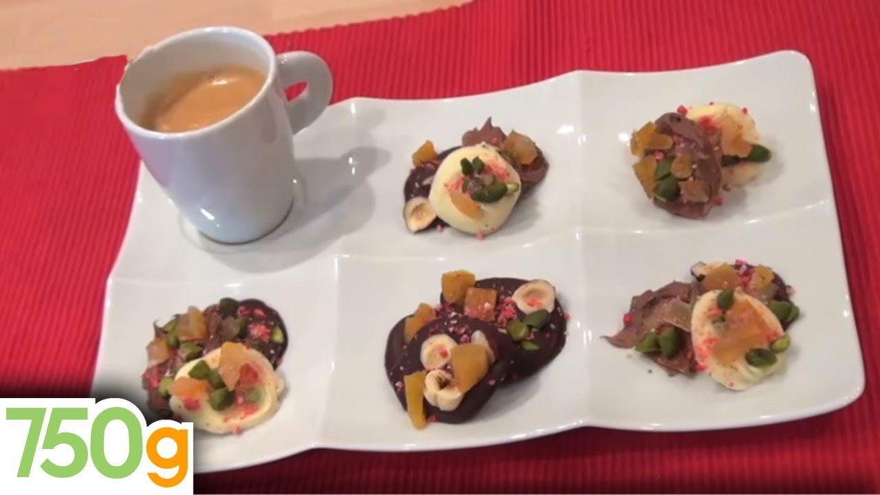 Recette de Mendiants au chocolat - 750g