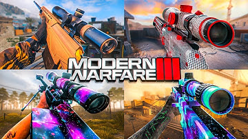 Using ALL 12 SNIPERS in MW3, Which one is the BEST?.. (Class Setups)