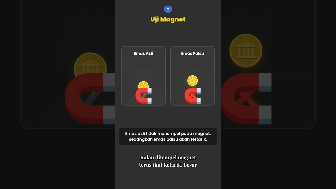 Cara Cek Emas Asli atau Palsu 