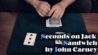 Second on Jack Sandwich | Advanced Card Magic | High Level Card Trick