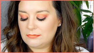 Sunset-Inspired Makeup Tutorial ft. NYX Ombre Lip Duo and MannyMUAxMakeupGeek Palette | SteffieBean
