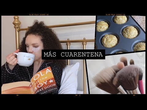 Otra Semana En Casa: Muffins De Naranja, Día De Spa, Muchos Libros y Cómo Lavo Mis Brochas