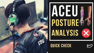 ACEU [Mouse GRIP CONCERN] Tips - Pro Posture Check  #shorts