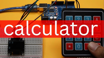 Simple calculator Project using Arduino | How to make calculator using 4x4 keypad and OLED display
