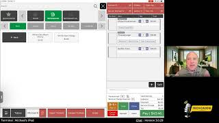 Club Caddie F&B App demo on Tech Caddie podcast screenshot 2