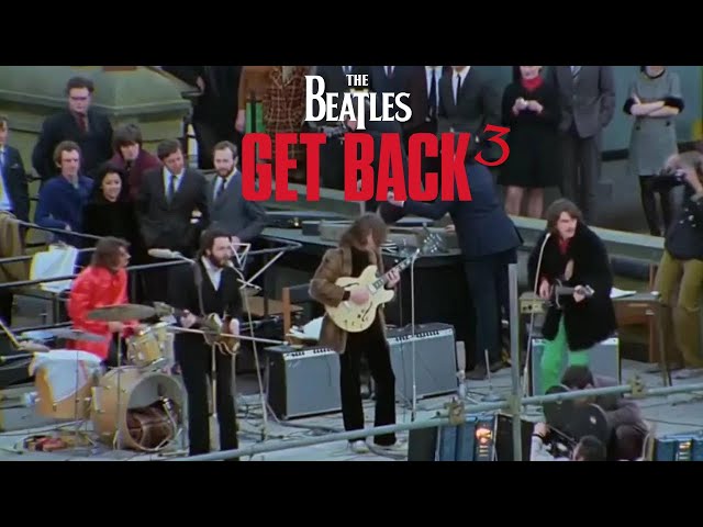 The Beatles - 'Get Back' Take 3 - Rooftop Performance class=