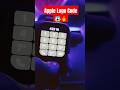 Apple Logo Code 😱🔥 #shortfeed #viral #smartwatch #apple #t800ultra #ytshorts #logo