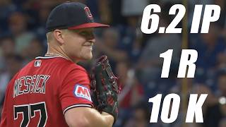 Parker Messick Strikes Out 10 vs Giants Update