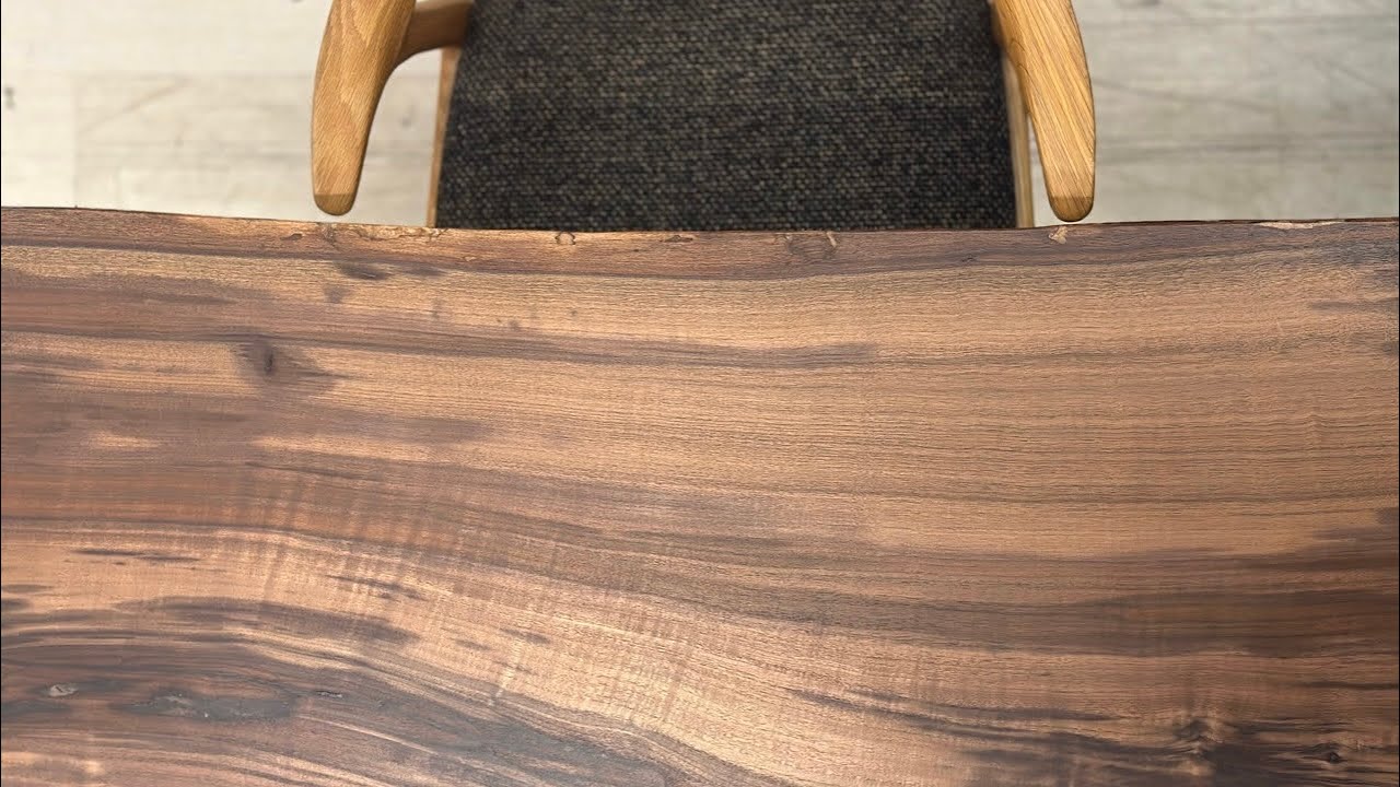 クラロウォールナット 一枚板 1150×780-810×46 262716