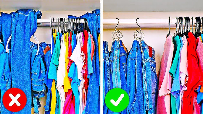 10 Ideas Soñadas Para Organizar Tu Ropa En Un Colgador