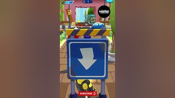 RUSH HOUR : RUN FOR 30 SECONDS WITHOUT CRASHING IN TALKING TOM HERO DASH | HABINO GAMES
