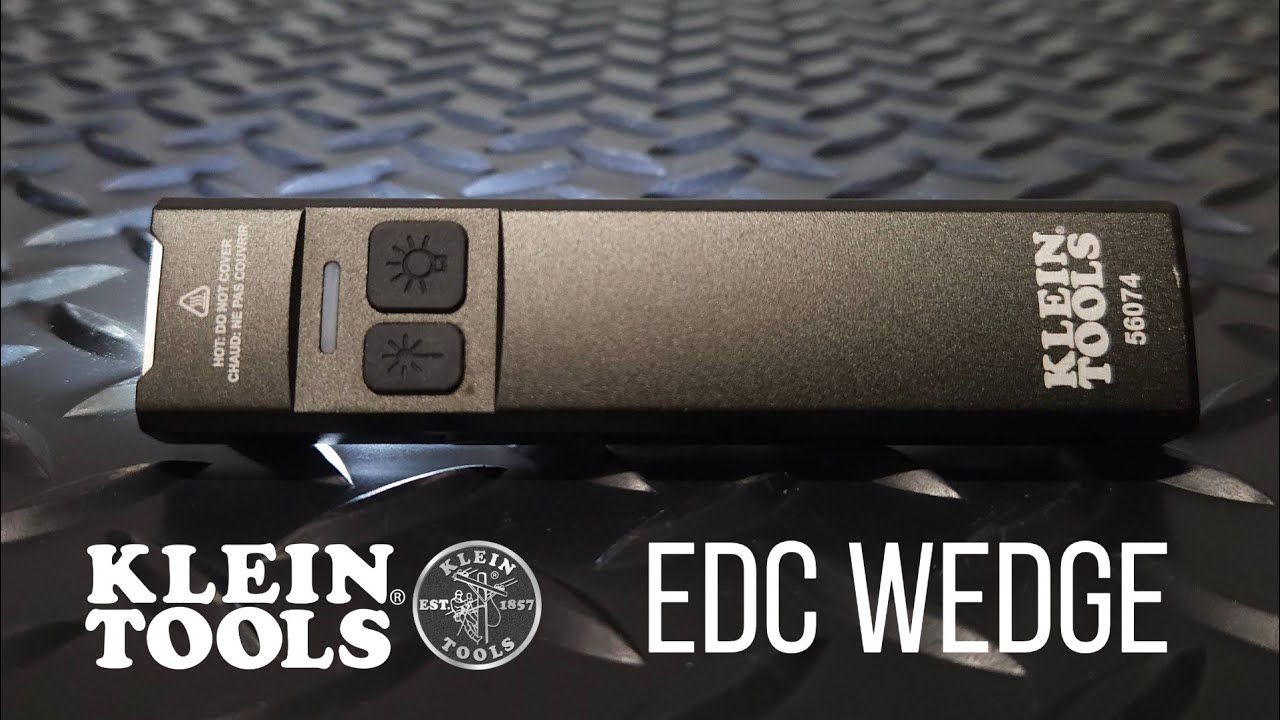Klein Tools first EDC Wedge Light 56074 - YouTube