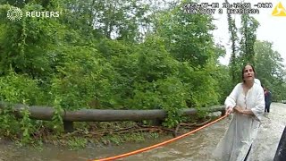 Motorists rescued during flash floods in New York state