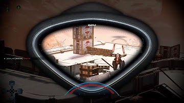 Multiplayer Mass Effect: Andromeda gunplay with Isharay I sniper rifle...Bronze Rank...one shot kill