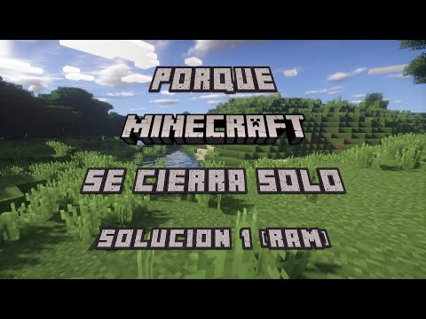 Why does Minecraft Java crash when I open it or a world? Solution 1 (RAM)