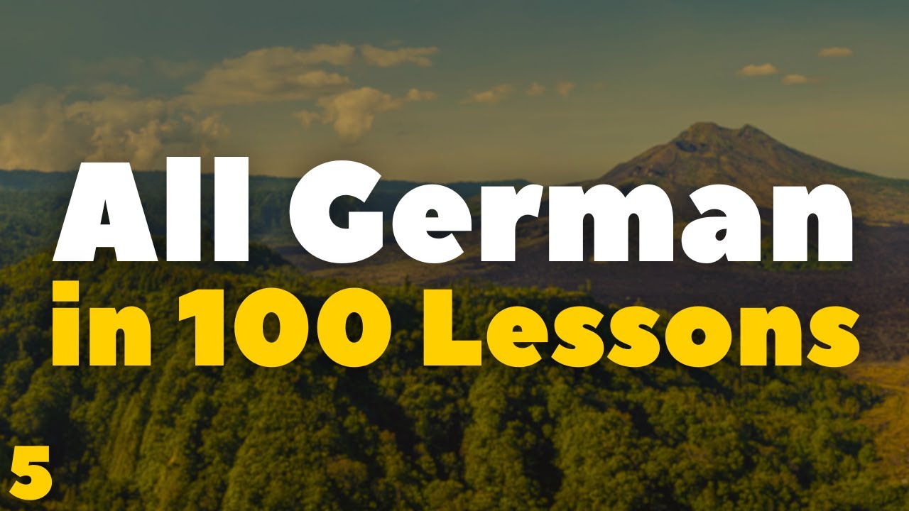 All German in 100 Lessons! 🇩🇪 | Essential German Words & Phrases for ...
