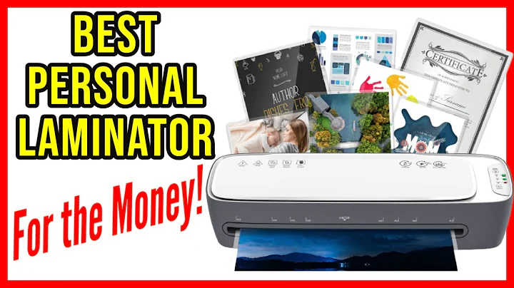 Best Compact Laminating Machine or Laminator for Office Business School Teachers Crafts and More