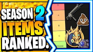 Zero Build *ALL ITEMS* Tier List - Season 2! (Fortnite Chapter 5 Season 2)