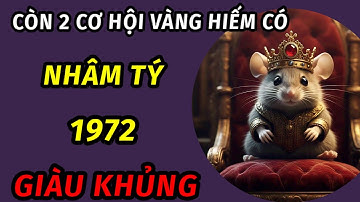 Còn 2 ngày vàng trong nửa đầu tháng 10 âm lịch cho tuổi nhâm tý 1972 trúng số độc đắc giàu sang có 