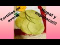 Tortillas de Avena, nopal y espinacas