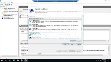 Configuring Network Policies with NPS