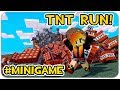 БЕГИ И ПРЫГАЙ ТНТ РАН в МАЙНКРАФТЕ! TNT RUN МИНИ ИГРЫ 100 ТЫСЯЧ ДИНАМИТА в MINECRAFT! ТРОЛЛИНГ