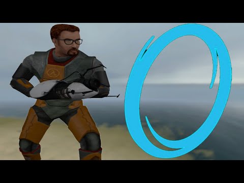 HALF-LIFE 2 С ПОРТАЛЬНОЙ ПУШКОЙ