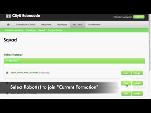 robocode team 2012