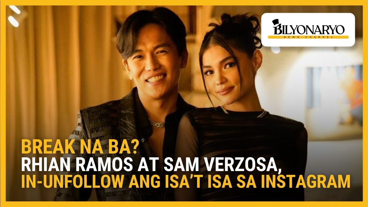 Это перерыв? Риан Рамос и Сэм Верзоса отписались друг от друга в Instagram | Agenda