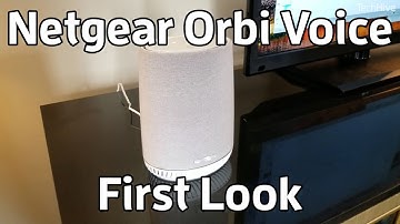 Netgear Orbi Voice First Look: music, Alexa and mesh networking