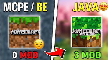 "Best 3 Mods to Convert MCPE to Java Edition 1.21.90+ (NEW MOD!)"