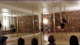 Level 2 Pole Dance Showtime May 2014